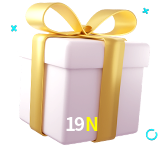Receba seus bônus de boas-vindas no 19N