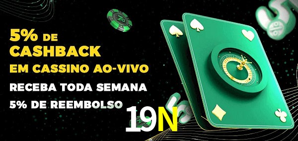 Promoções do cassino ao Vivo 19N